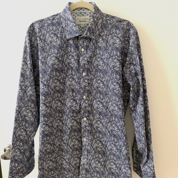 TED BAKER ENDURANCE MEN SHIRT 15.5 / 32-33 NWOT - Picture 1 of 5